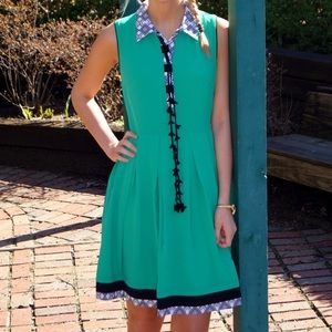 Esley Green Tank Dress
